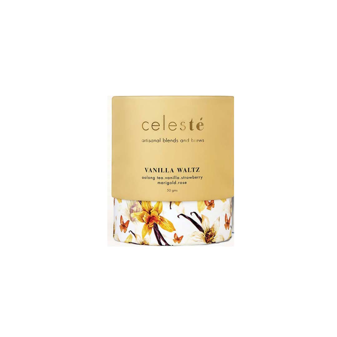 Celeste Vanilla Waltz Oolong Tea - Leaf 50Gm