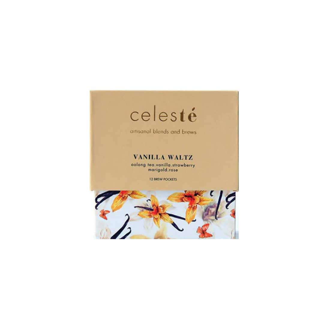 Celeste Vanilla Waltz Tea Brew Pocket 190Gm