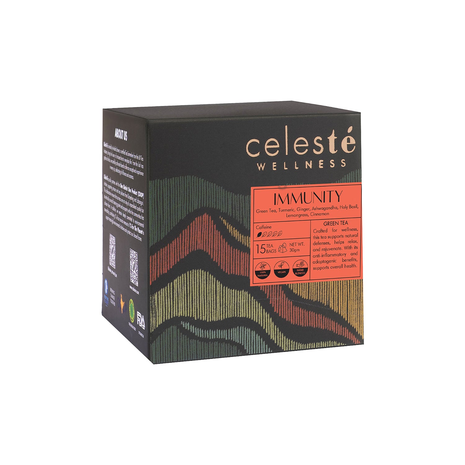 Celeste Immunity Green Tea 15Bags