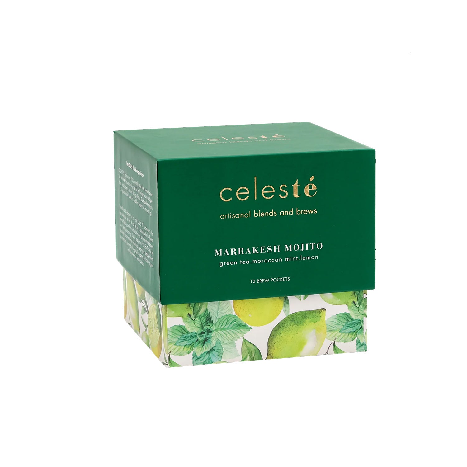 Celeste Marrakesh Mojito Green Tea Brew Pocket 190Gm