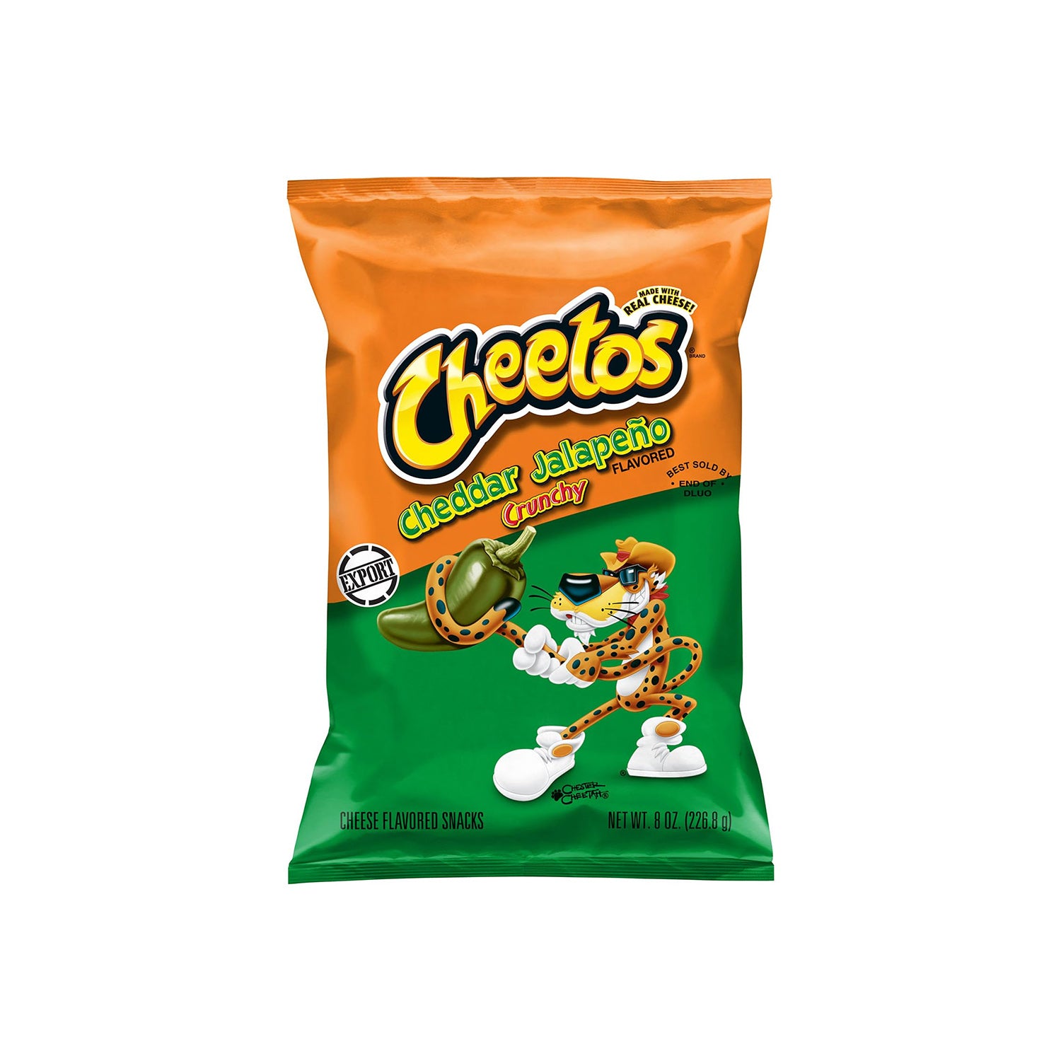Cheetos Cheddar Jalapeno Crunchy 226 8Gm Imported