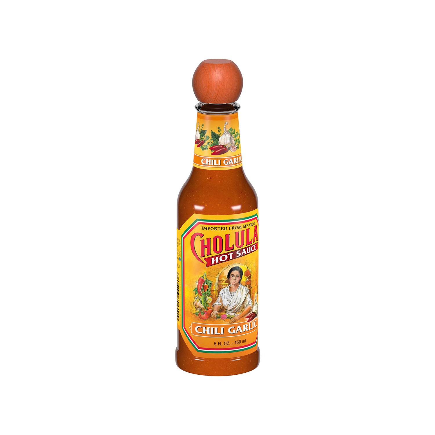 Cholula Hot Sauce Chilli Garlic 150Ml