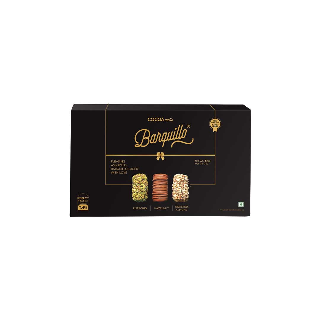 Cocoa Melts Assorted Barquillo Box 320Gm