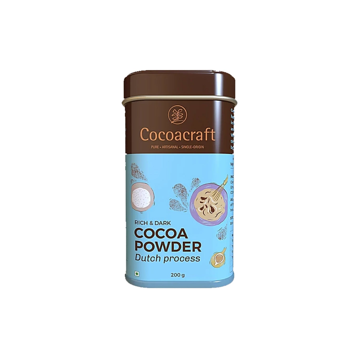 Cocoacraft Rich & Dark Cocoa Powder 200Gm