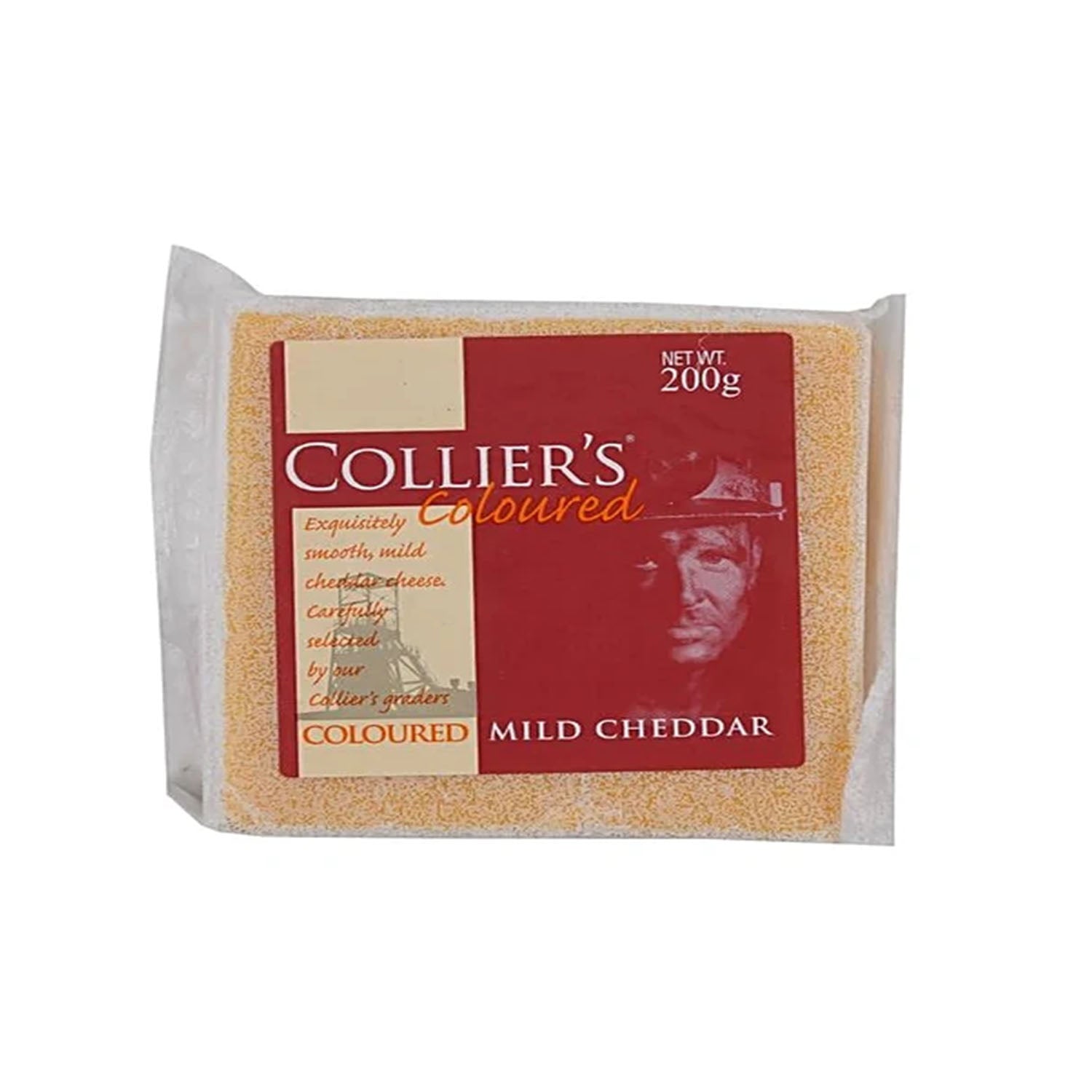Collier S Cheddar Cheese Yellow 200Gm