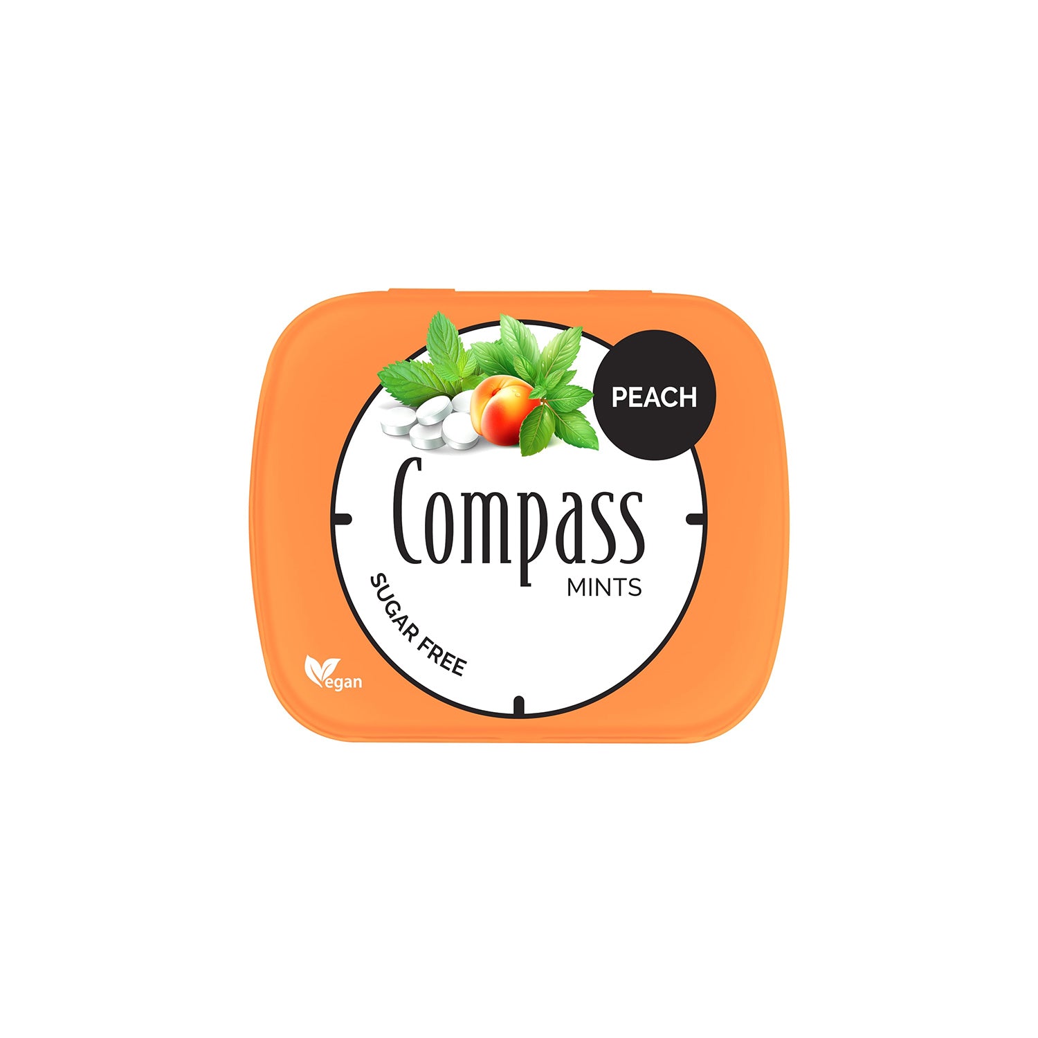 Compass Sugar Free Peach 14Gm