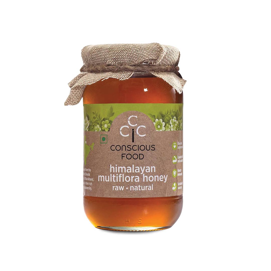 Conscious Food Himalayan Multiflora Honey 500Gm