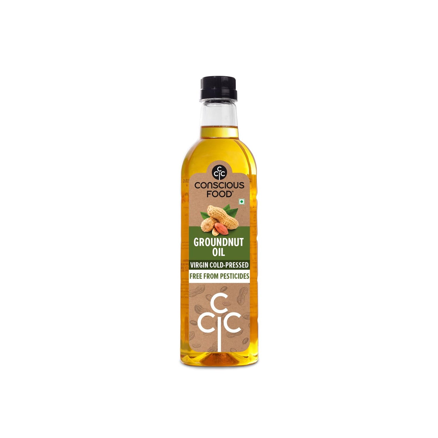 Conscious Foods Organic Groundnut Oil 500Ml