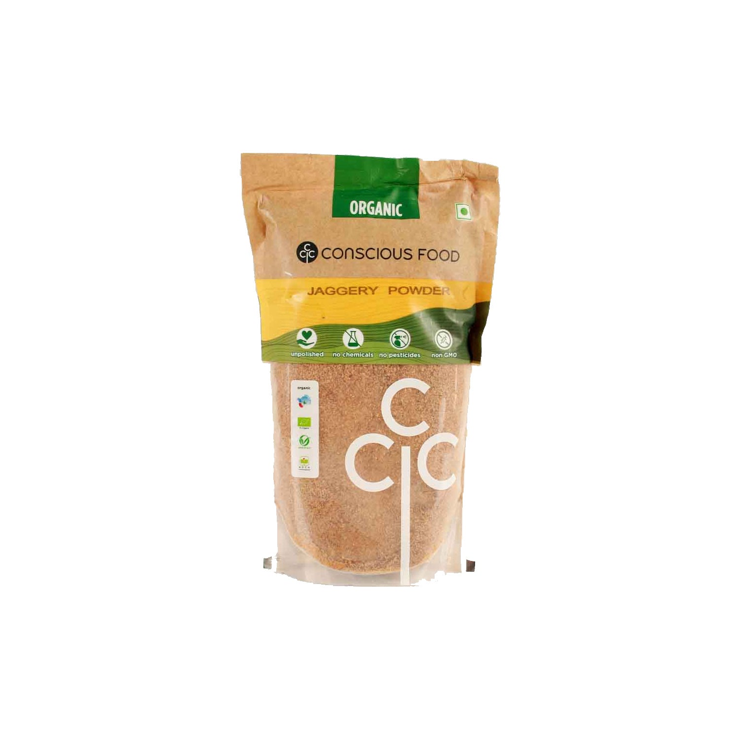 Conscious Foods Organic Jaggery Powder 500Gm