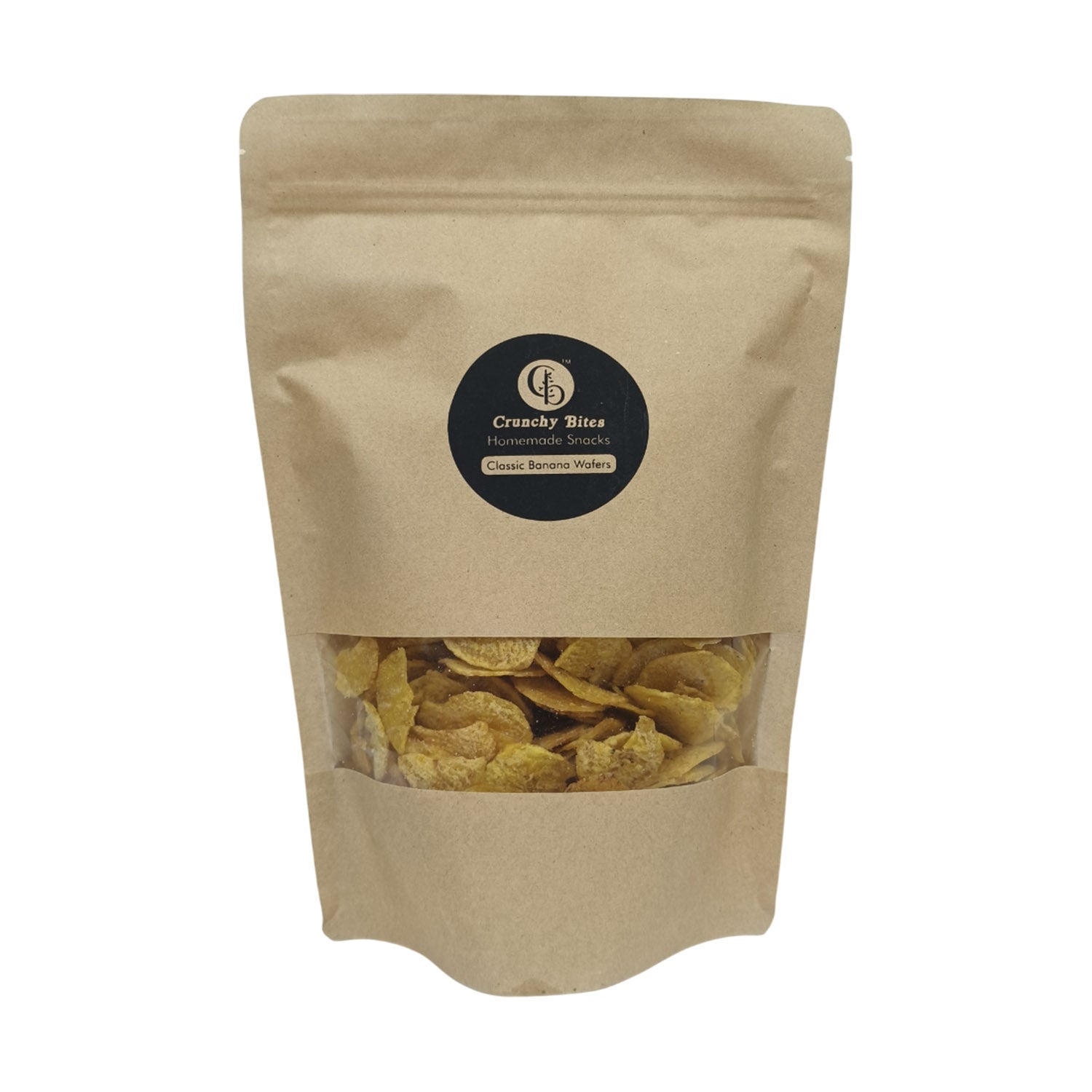 Crunchy Bites Classic Banana Wafers 250Gm