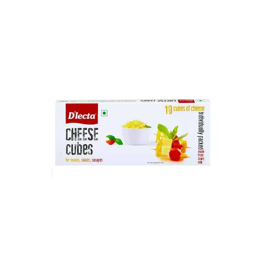 Dlecta Cheddar Cheese Cubes 200Gm
