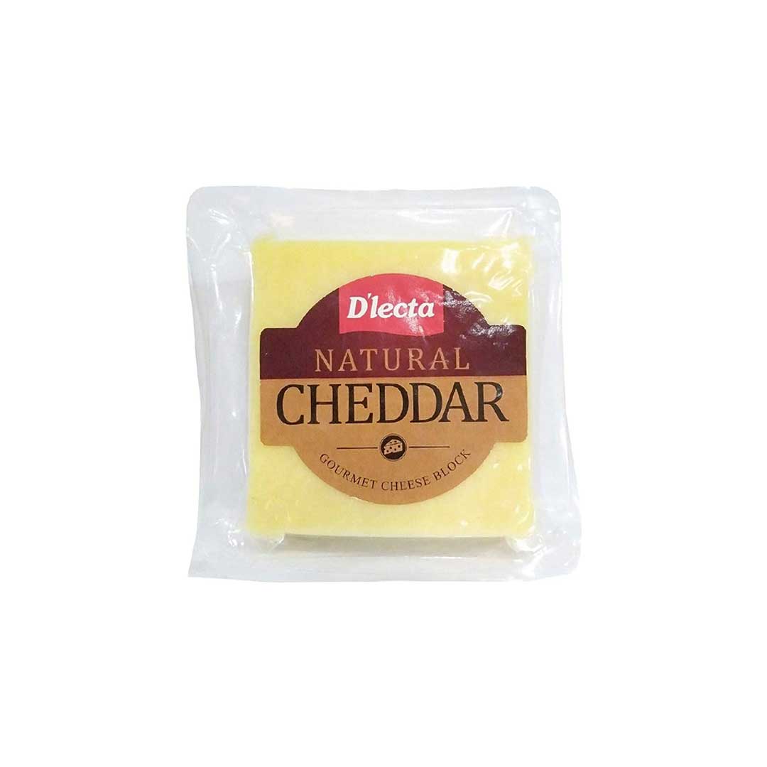 Dlecta Natural Cheddar Cheese Block 200Gm