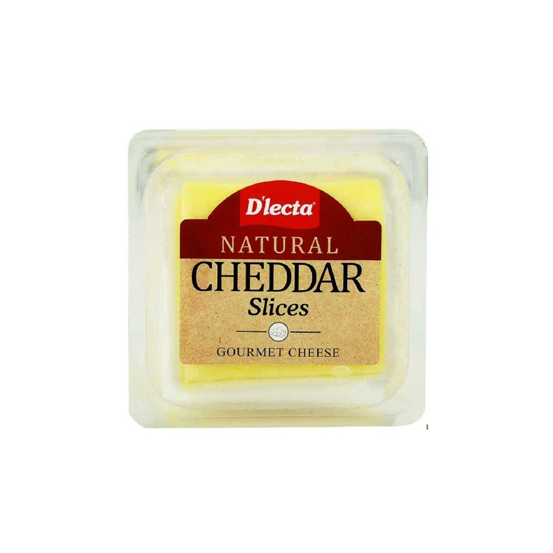 Dlecta Natural Cheddar Slices 200Gm