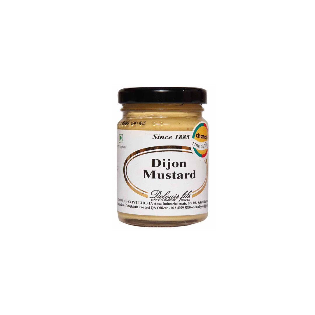 Delouis Mustards Strong Dijon Mustard 100 Gm