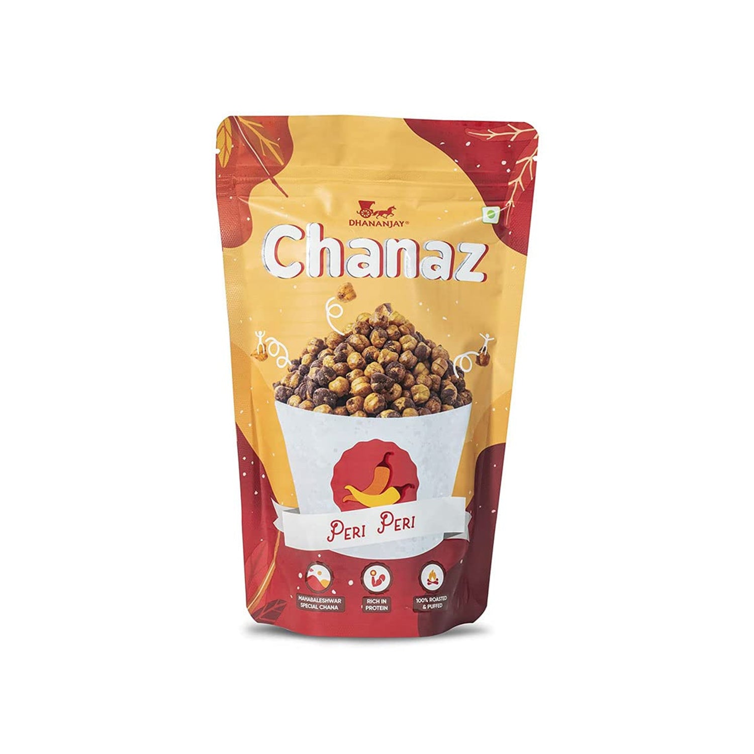 Dhananjay Roasted Peri Peri Chana 180Gm