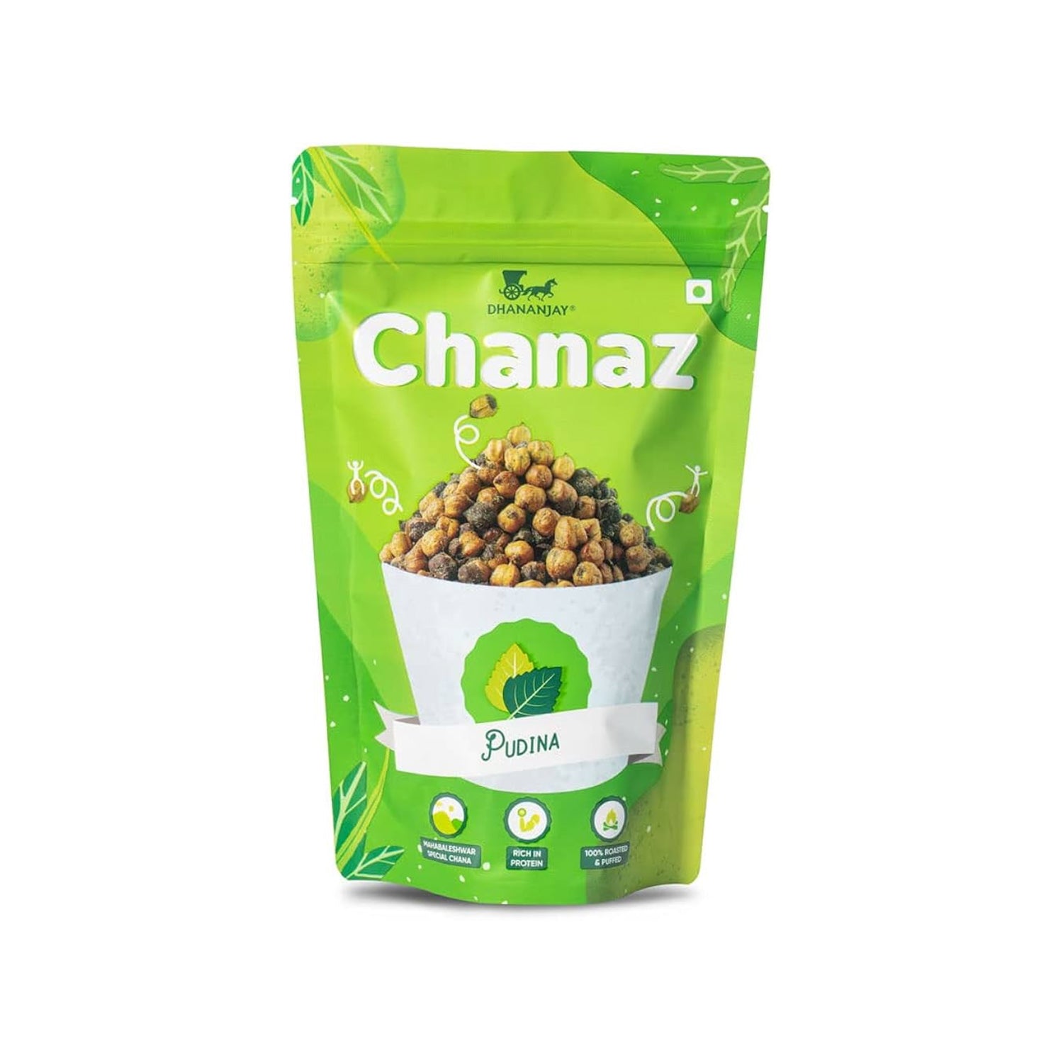 Dhananjay Roasted Pudina Chana 180Gm