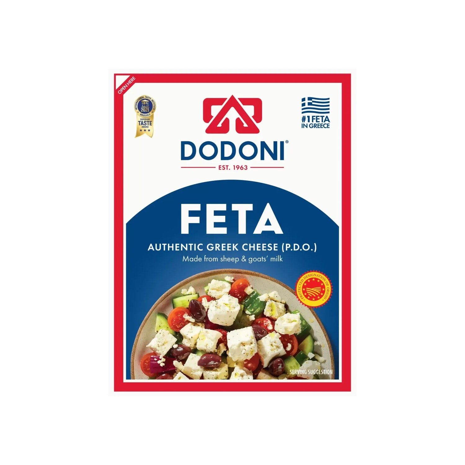 Dodoni Feta Greek P D O 200Gm