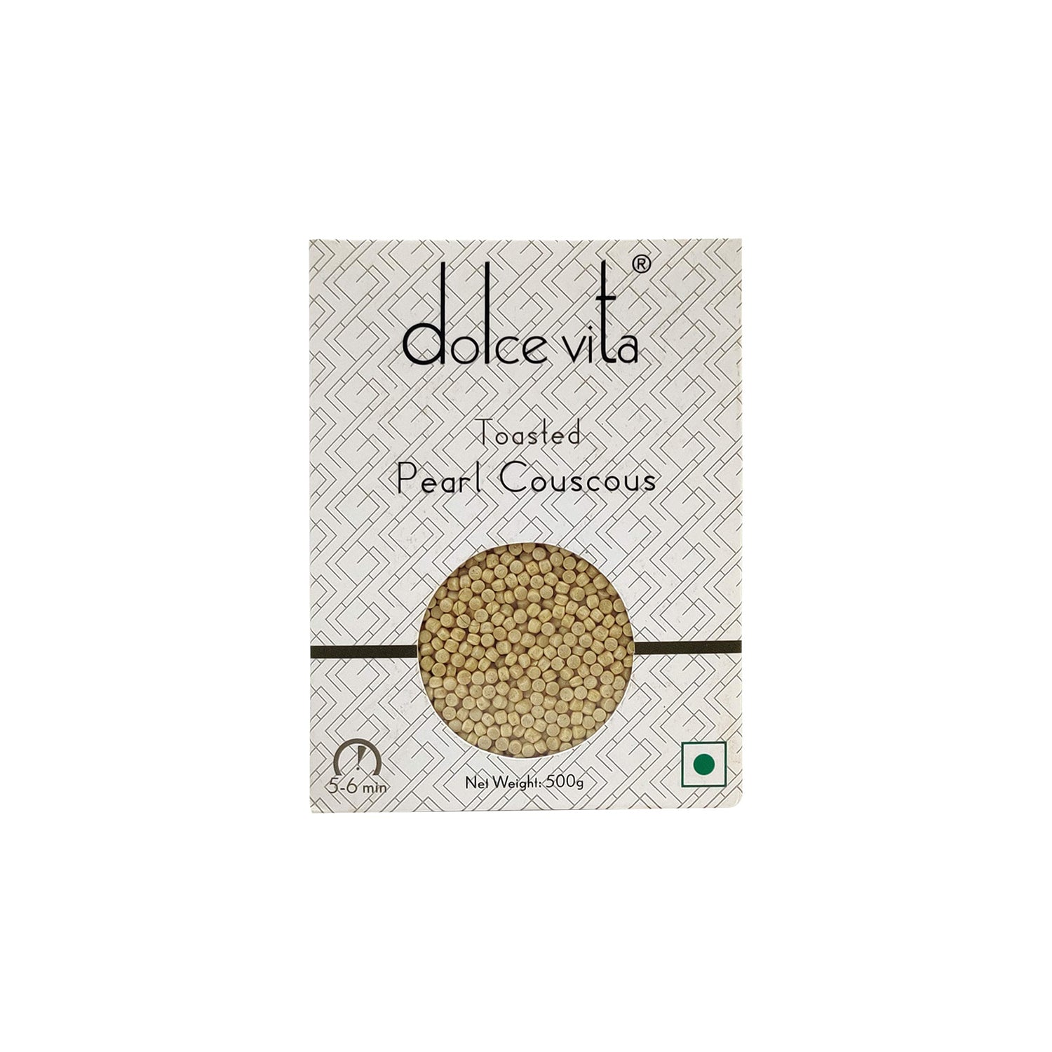 Dolce Vita Toasted Pearl Couscous 500Gm