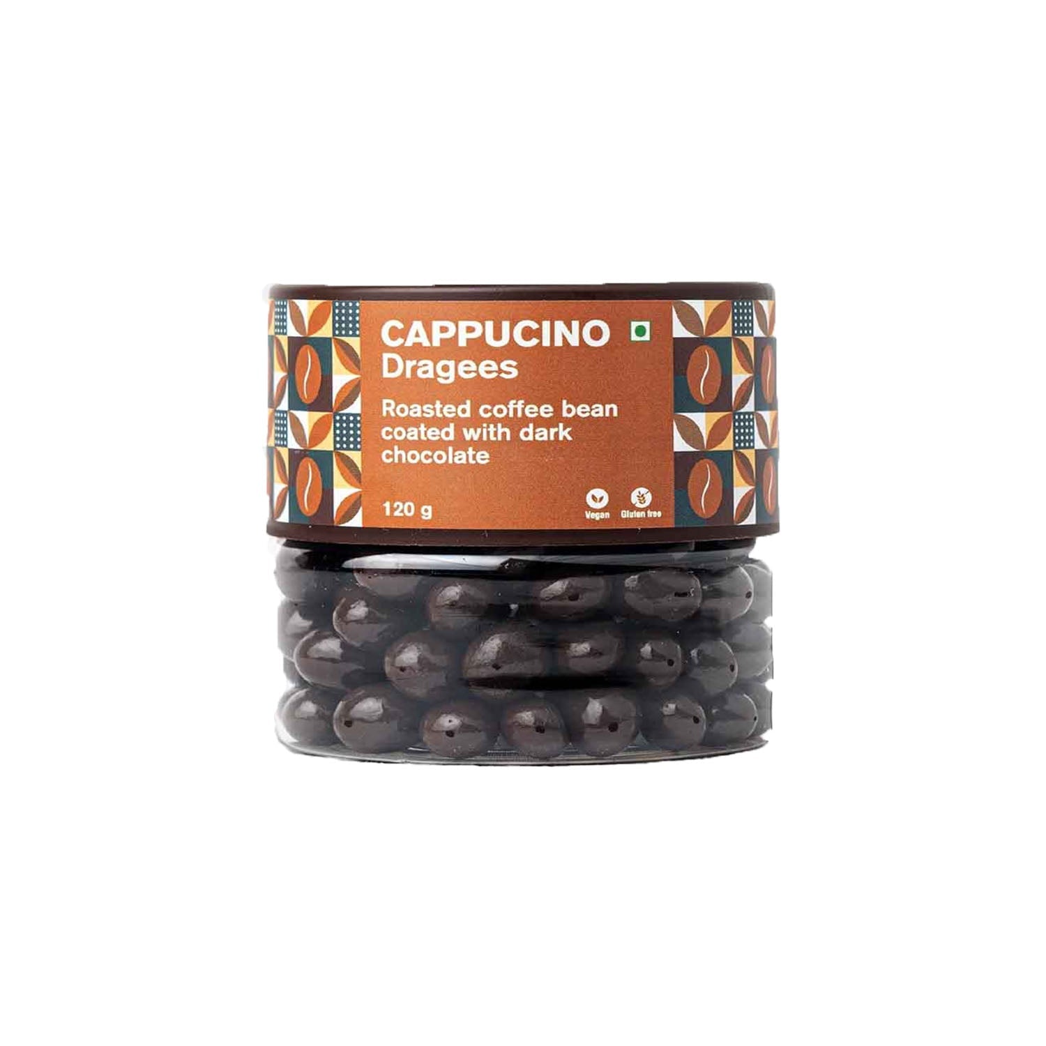 Entisi Cappuccino Dragees Choco 120Gm