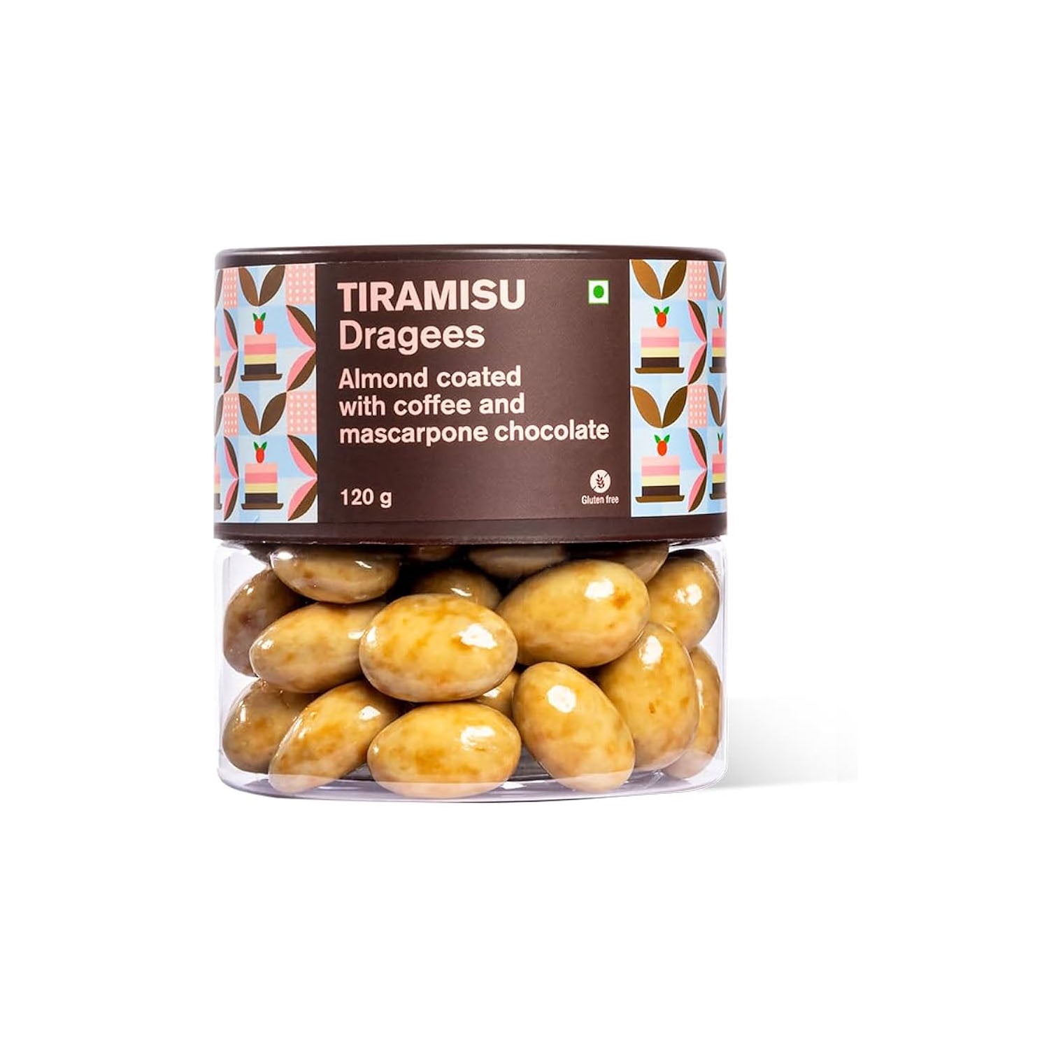 Entisi Tiramisu Dragees Choco 120Gm