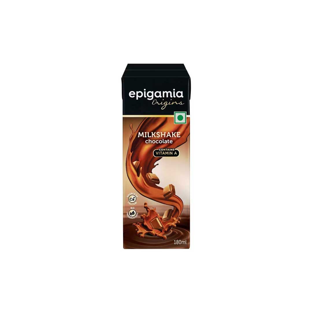 Epigamia Origins Milkshake Chocolate 180Ml