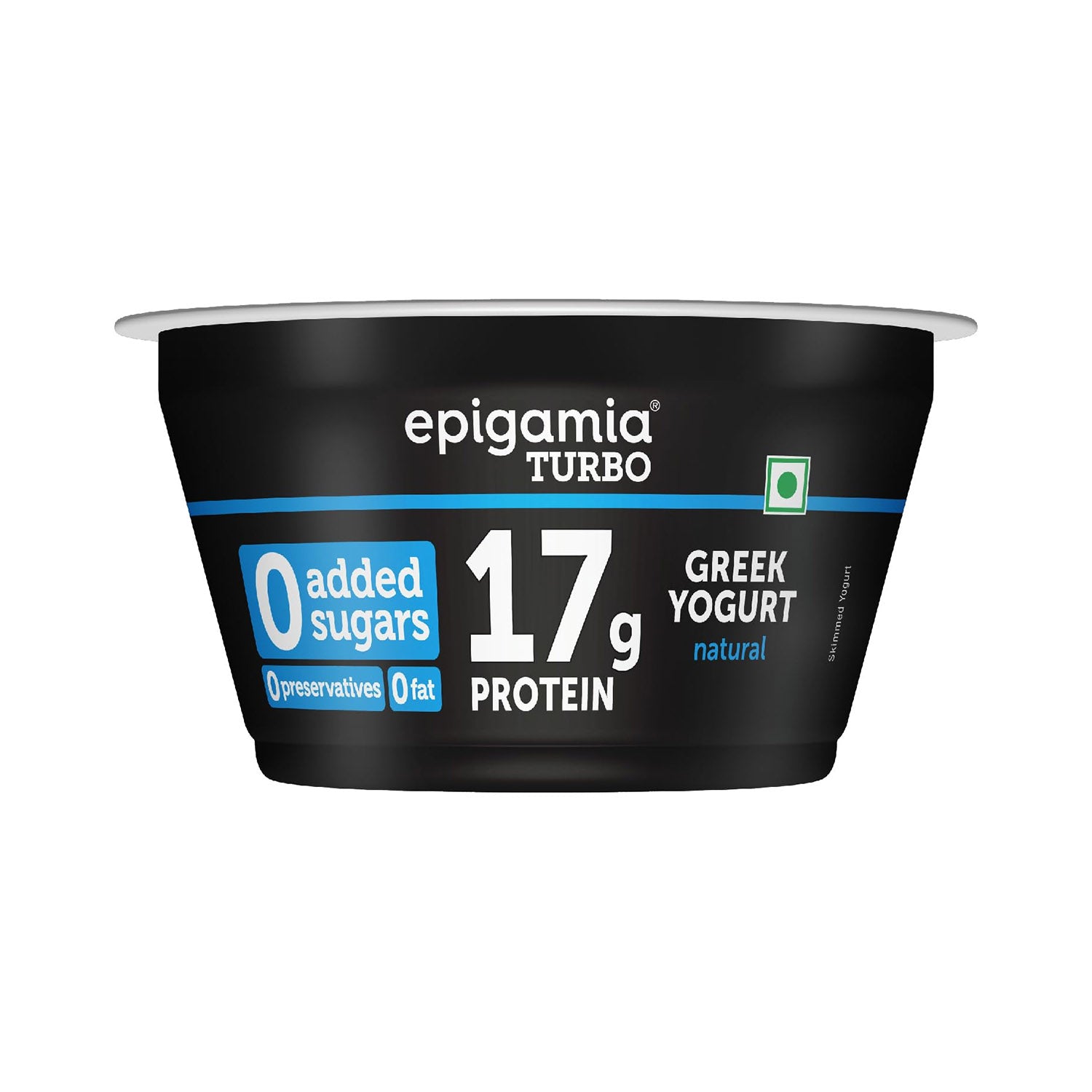 Epigamia 17G Protein Yogurt 0 Sugar Mix Natural 140Gm