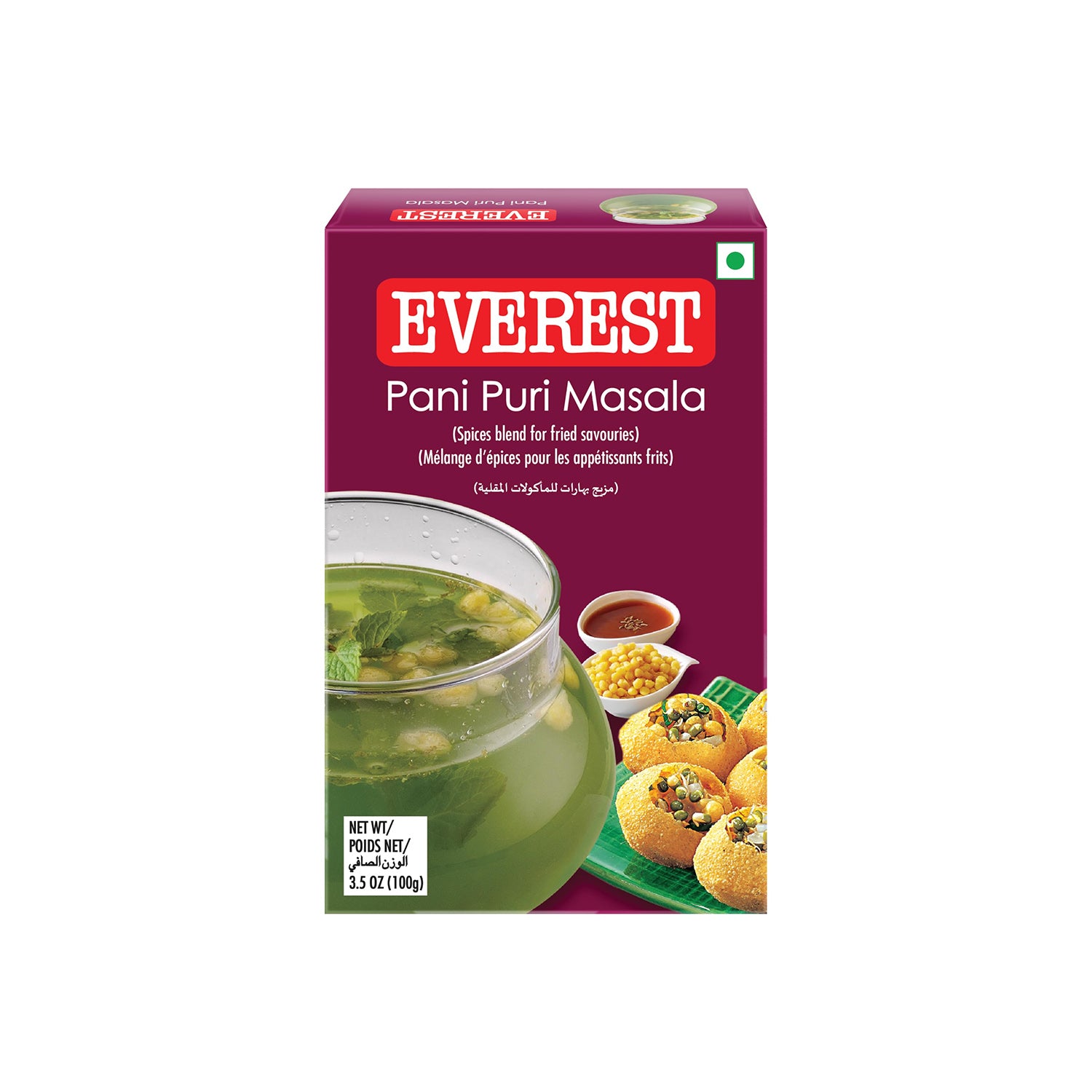Everest Pani Puri Masala 100Gm