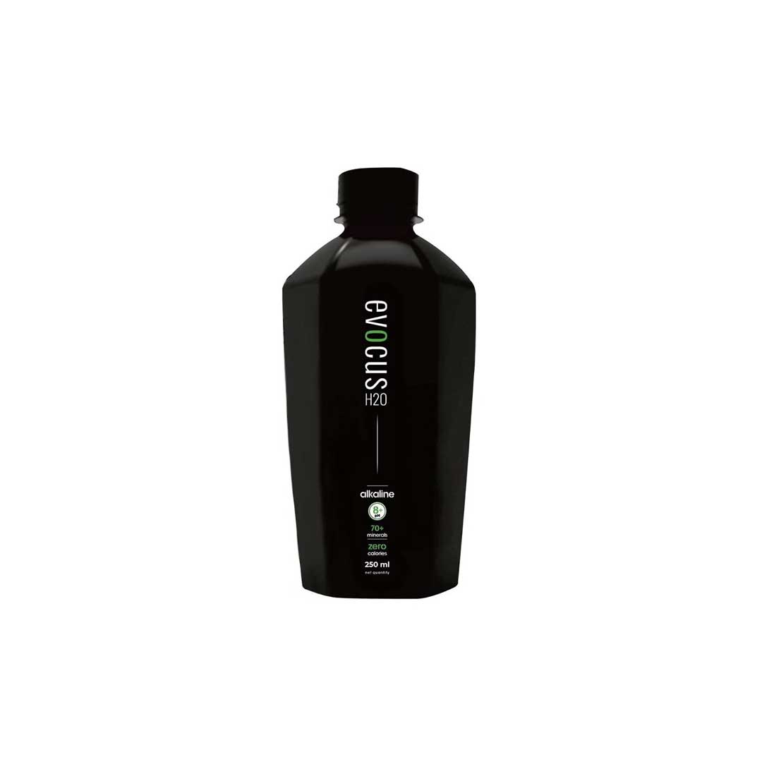 Evocus H2O Black Alkaline Mineral Water 250Ml