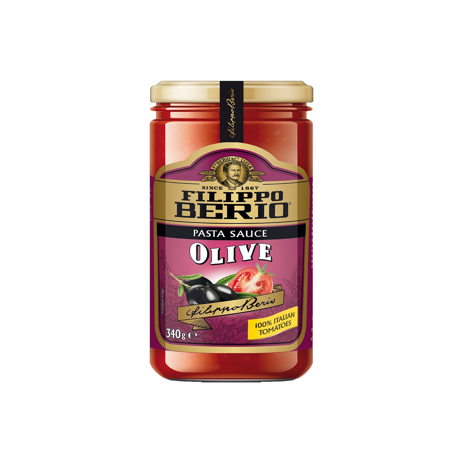 Filippo Berio Olive Pasta Sauce 340Gm