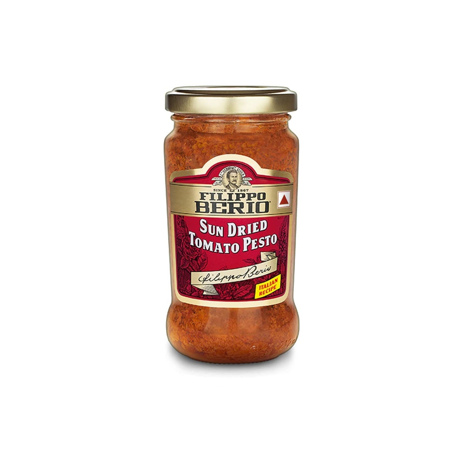 Filippo Berio Sun Dried Tomato Pesto Vegan190Gm
