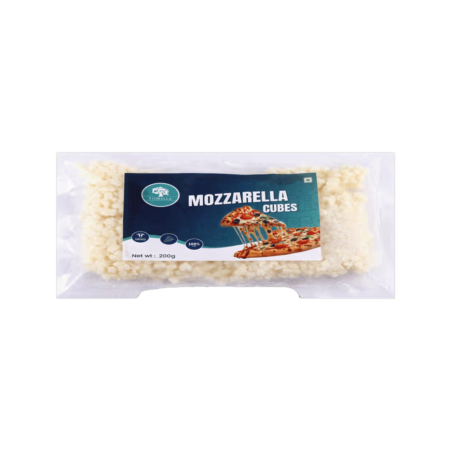 Florella Mozzarella Cubes 200Gm