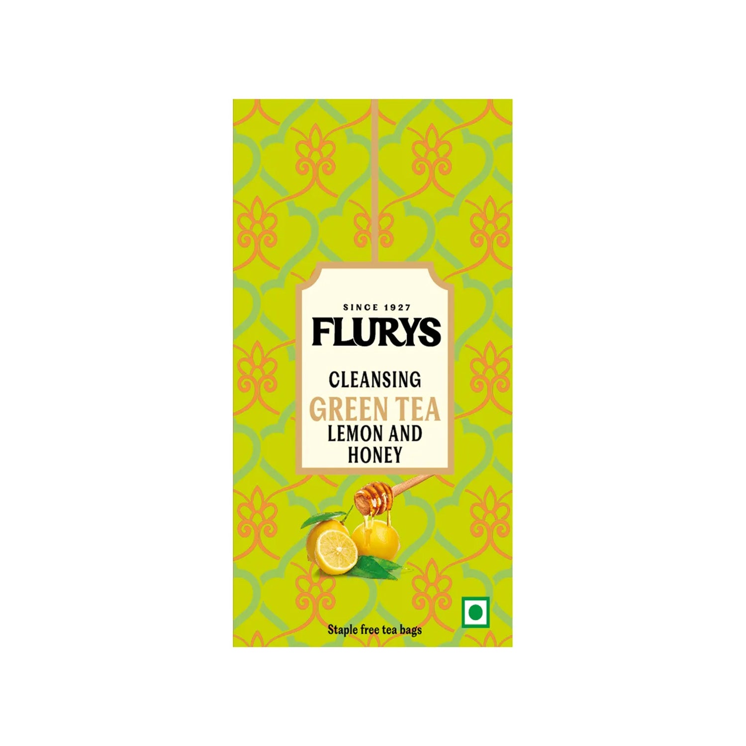Flurys Green Tea Lemon And Honey 25Bags