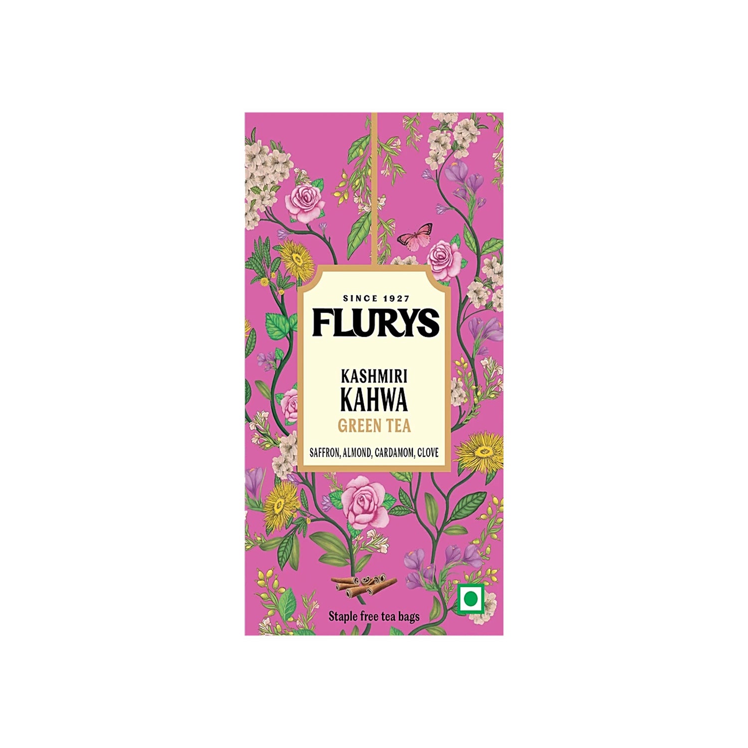 Flurys Kashmiri Kahwa Green Tea 20Bags