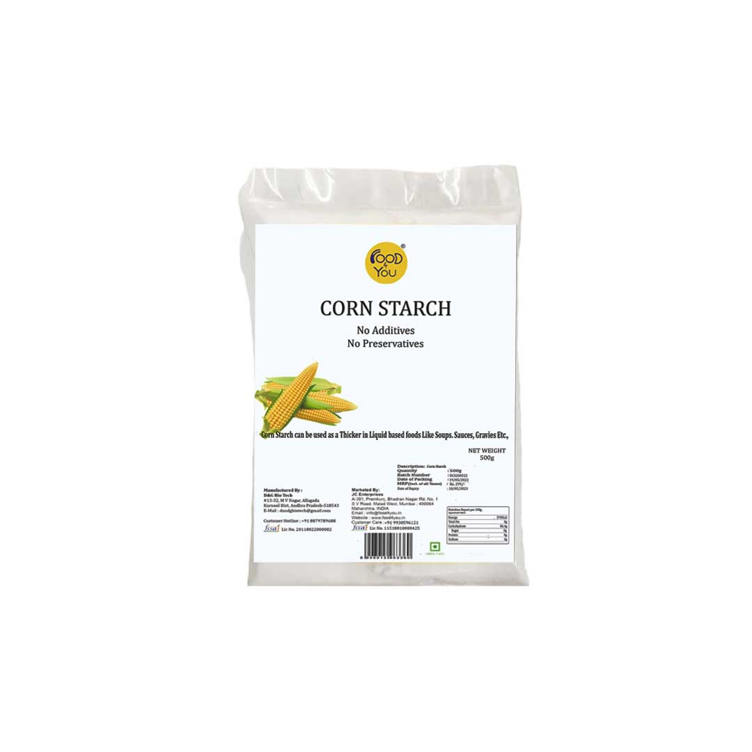 Food 4 You Corn Starch 500Gm