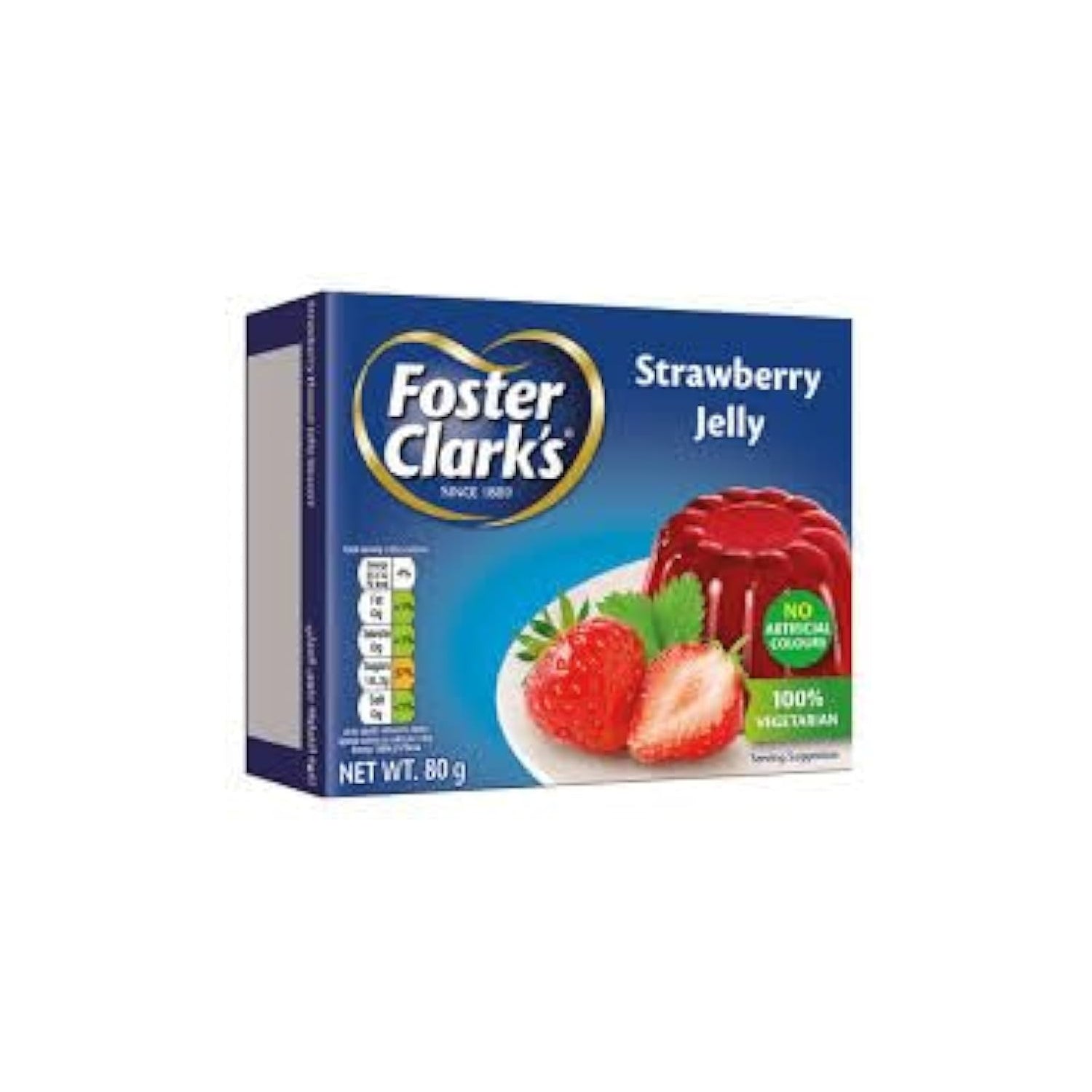 Foster Clarks Strawberry Jelly 80Gm