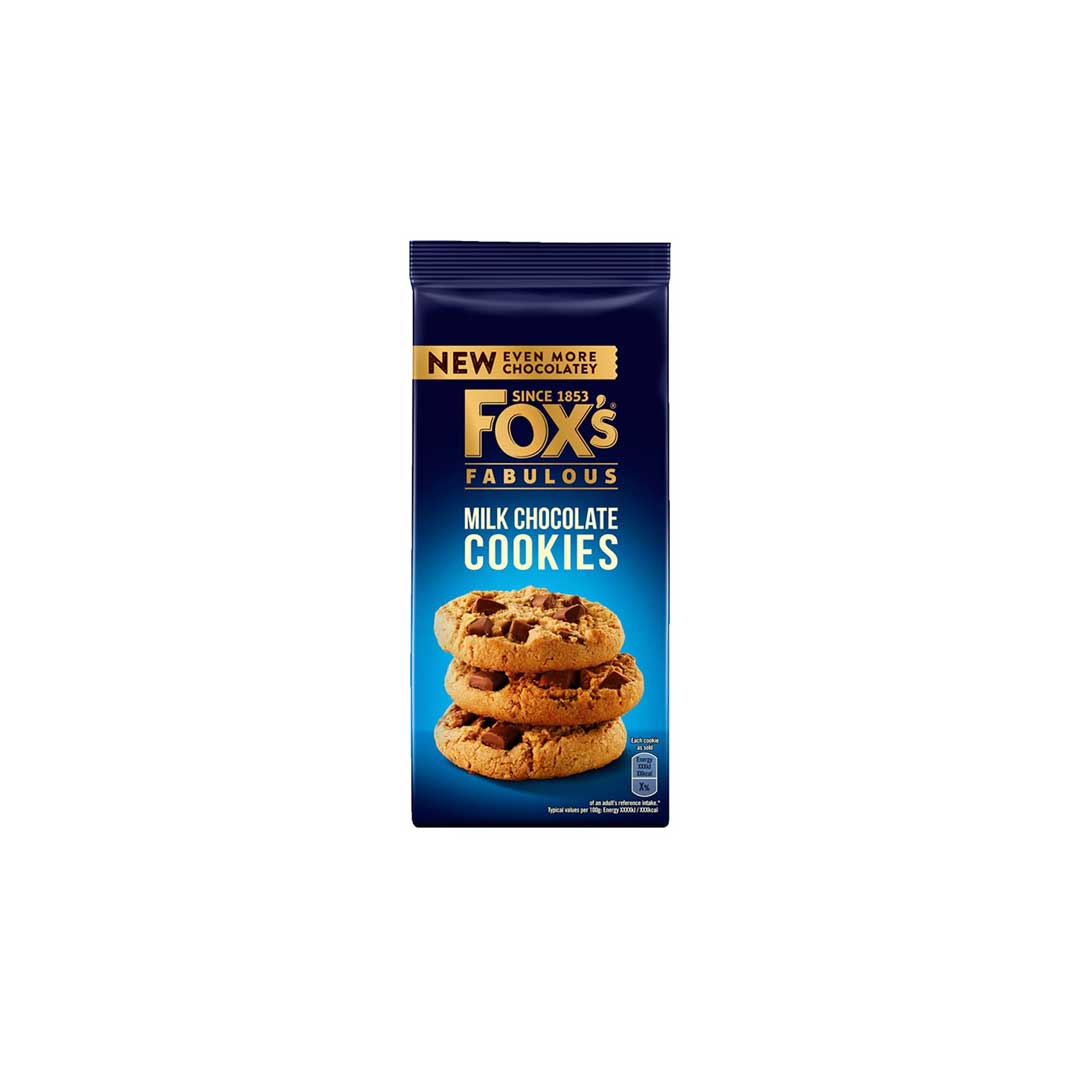 Foxs Milk Chocolate Cookies 180Gm