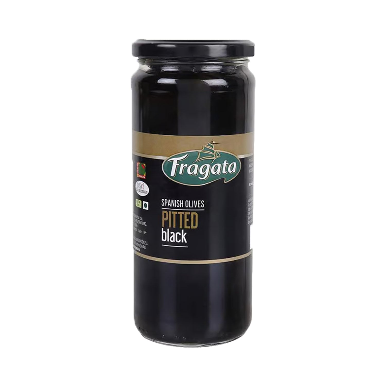 Fragata Pitted Black Olive 440Gm