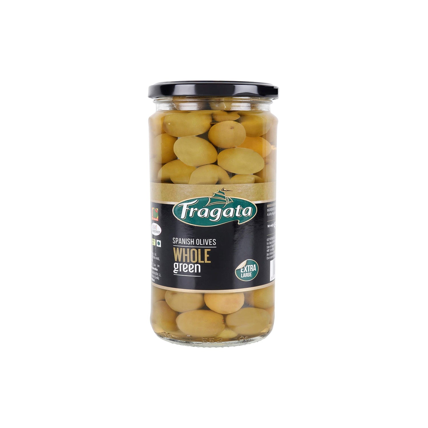 Fragata Spanish Olives Whole 450Gm