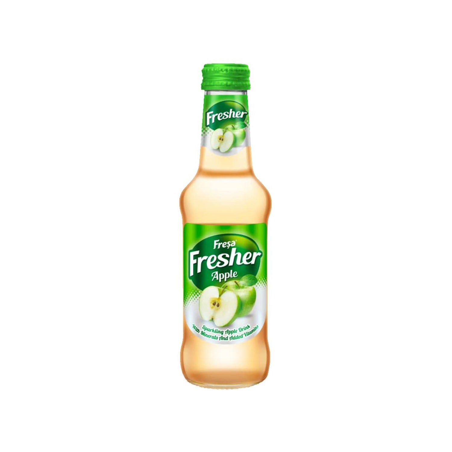 Fresher Sparking Apple Fruit Drink 250Ml