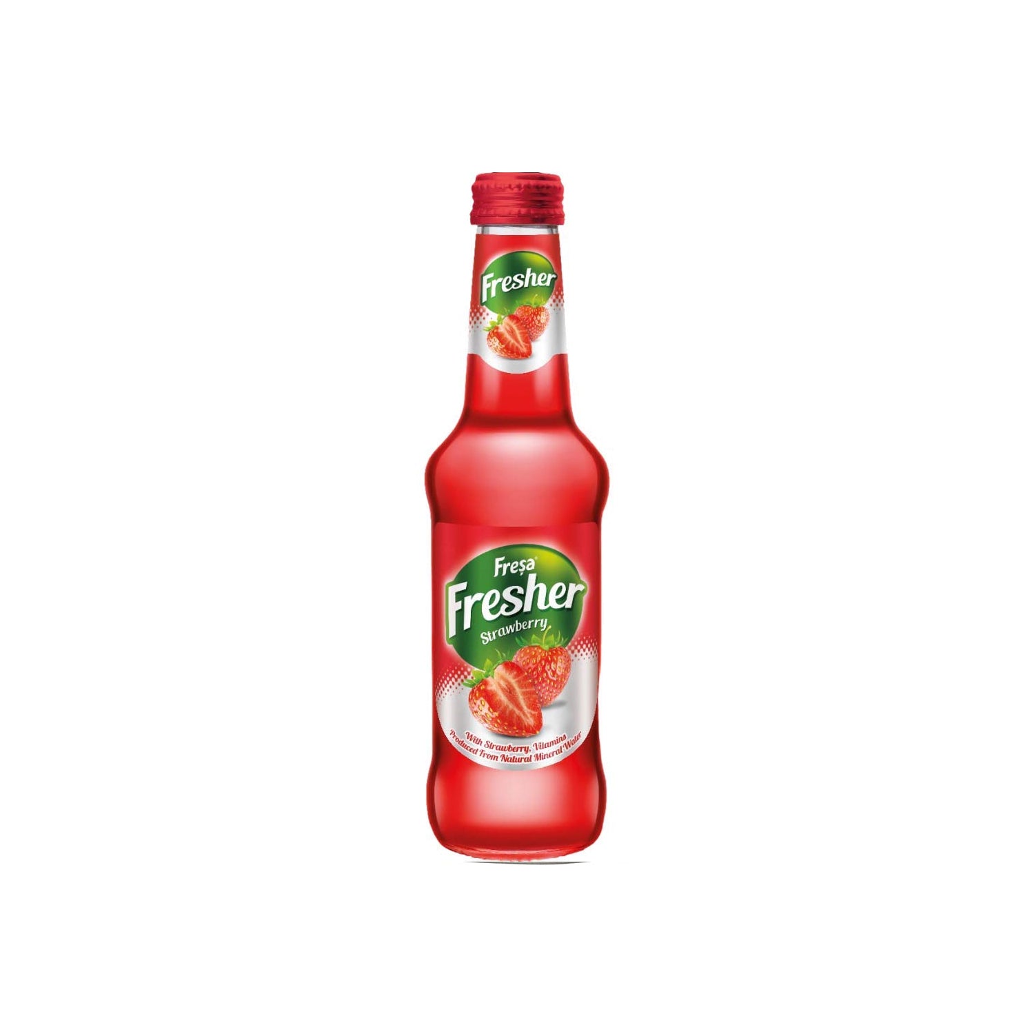 Fresher Sparking Strawberry Fruit Drink 250Ml