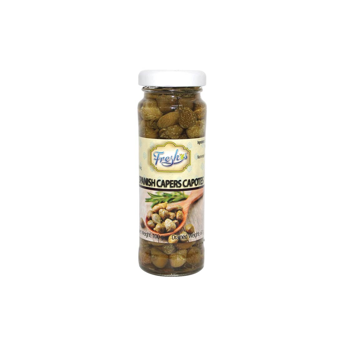 Freshos Spanish Capers Capotes 100Gm