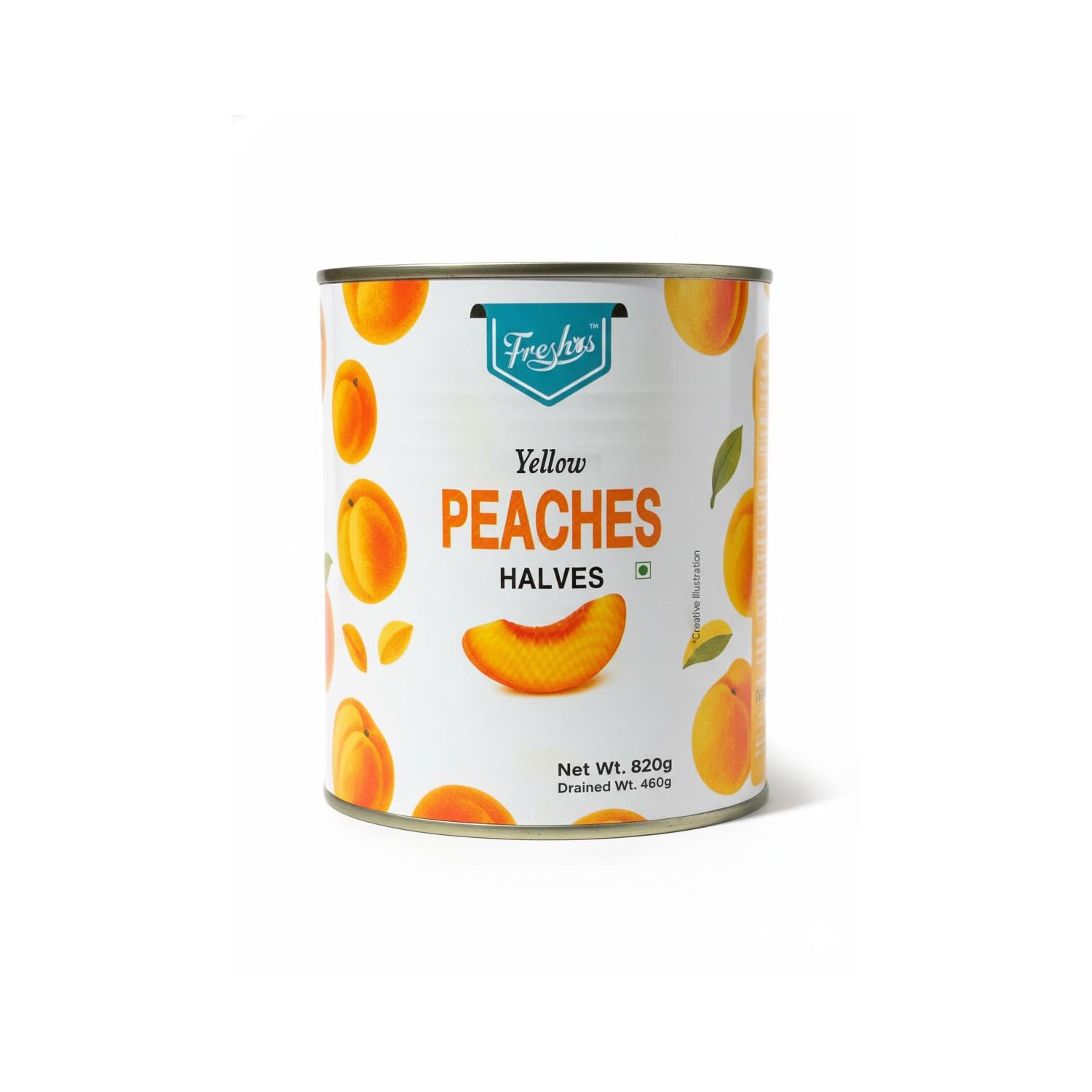 Freshos Yellow Peach Halves 460Gm