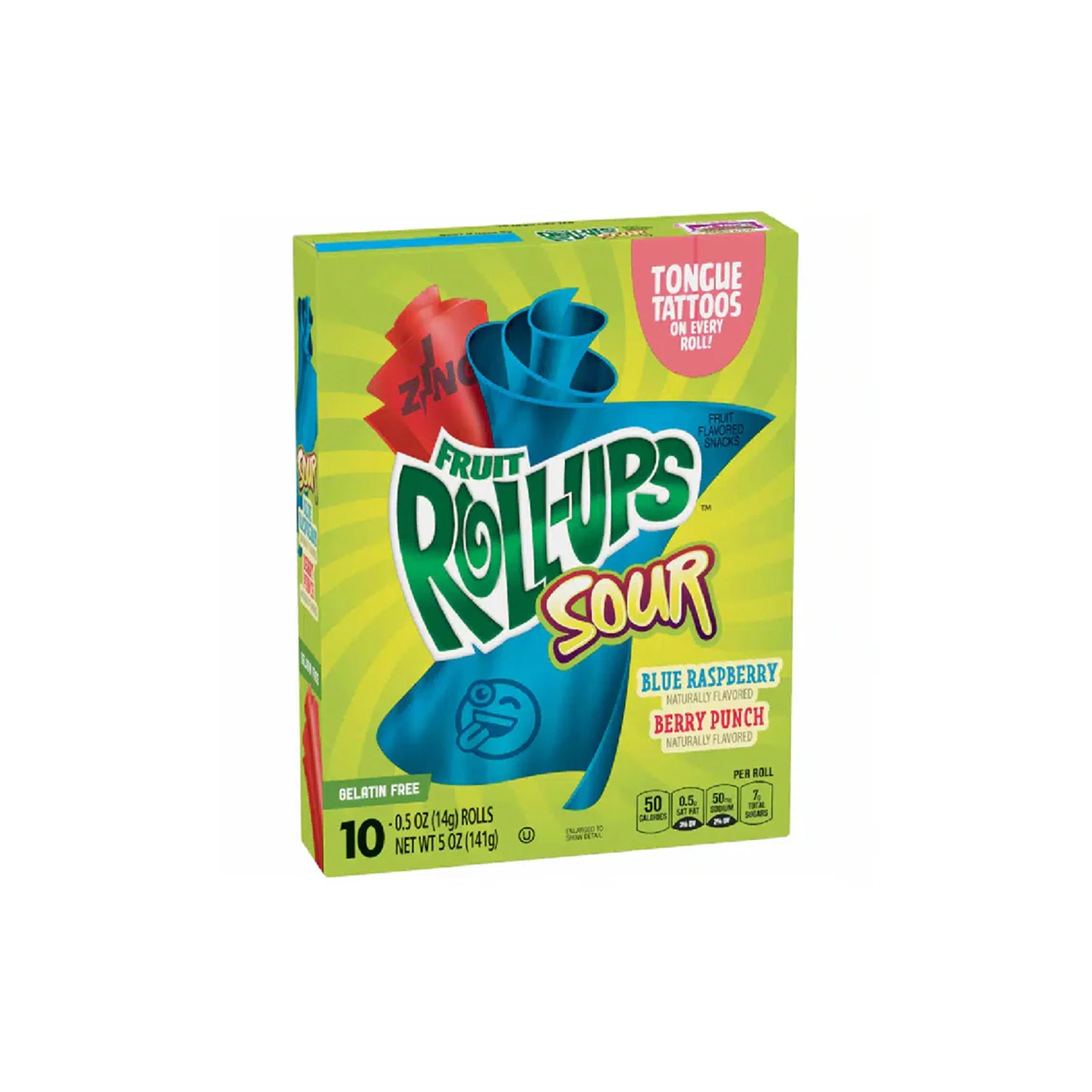 Fruit Roll Up Sour 141Gm