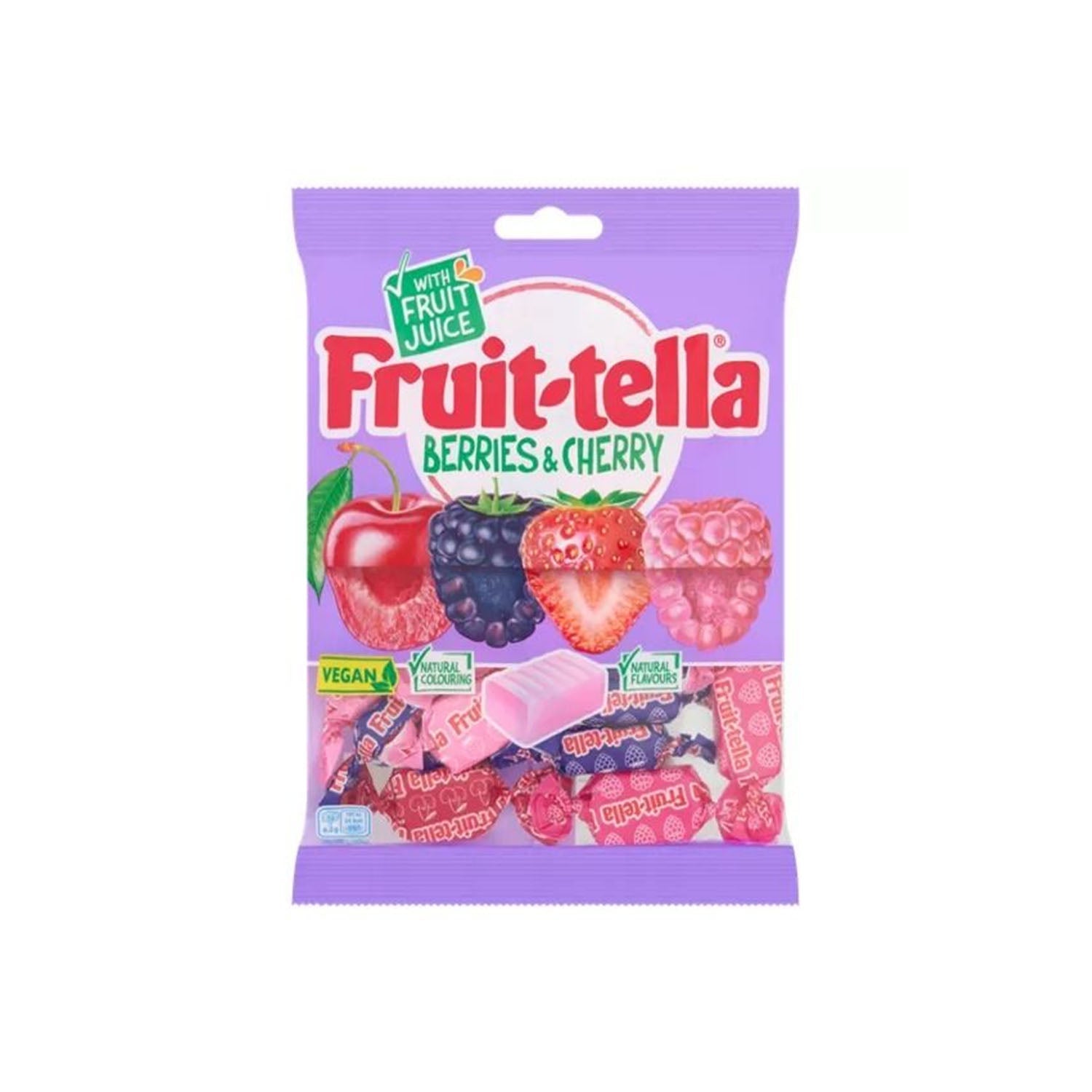 Fruittella Berries Cherry 135Gm