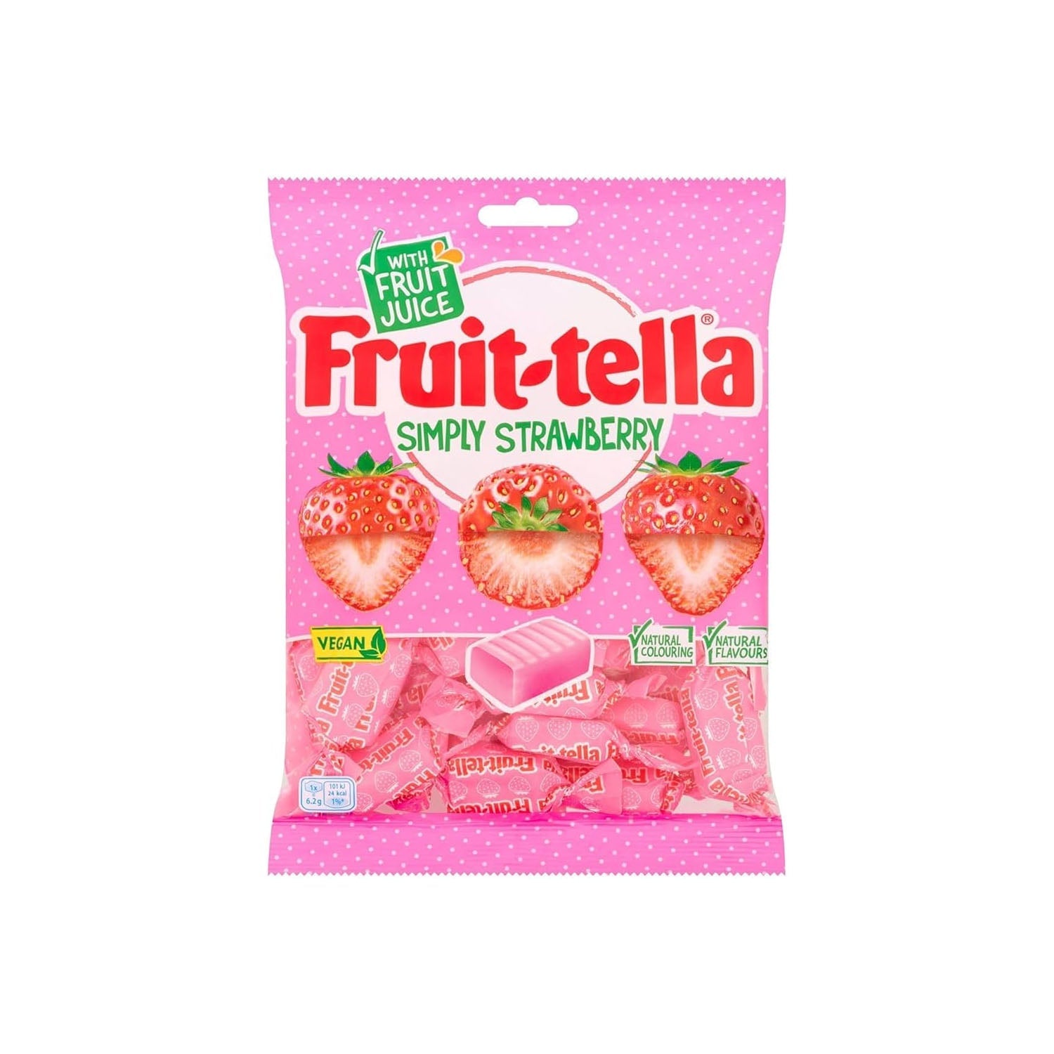 Fruittella Simply Strawberry 135Gm