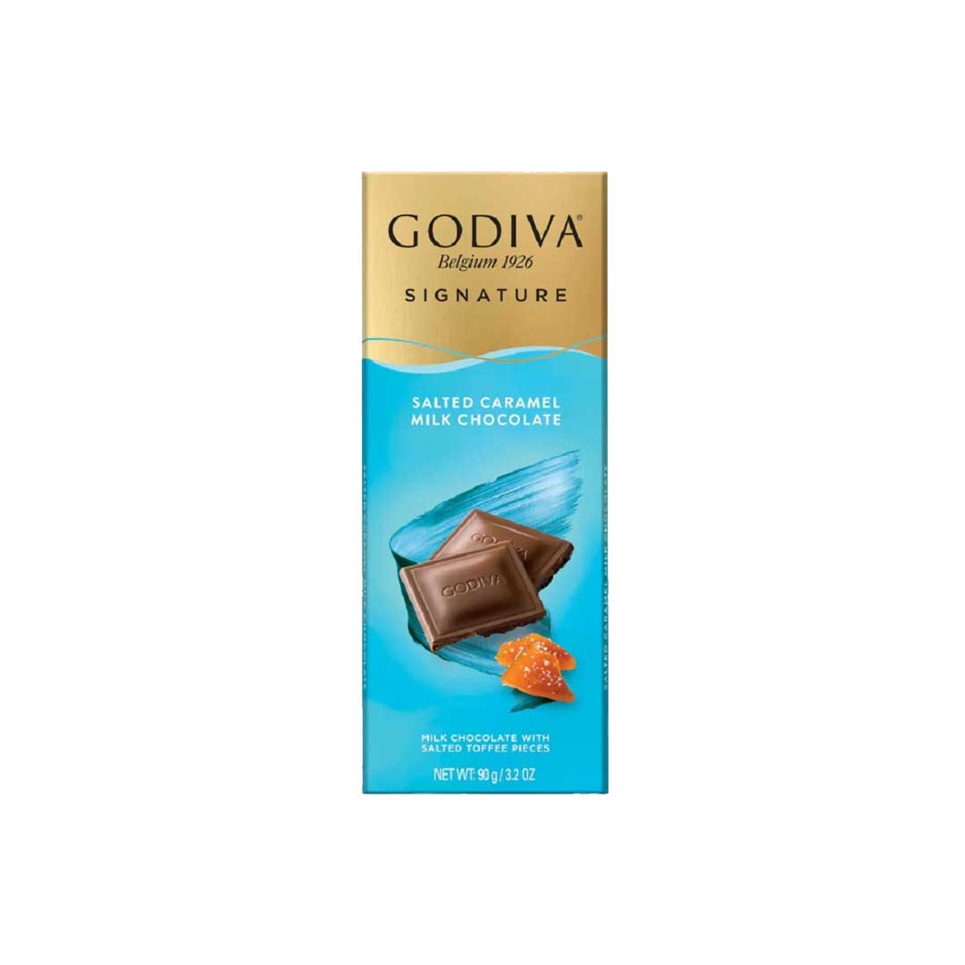 Godiva Salted Caramel Milk Chocolate 90Gm