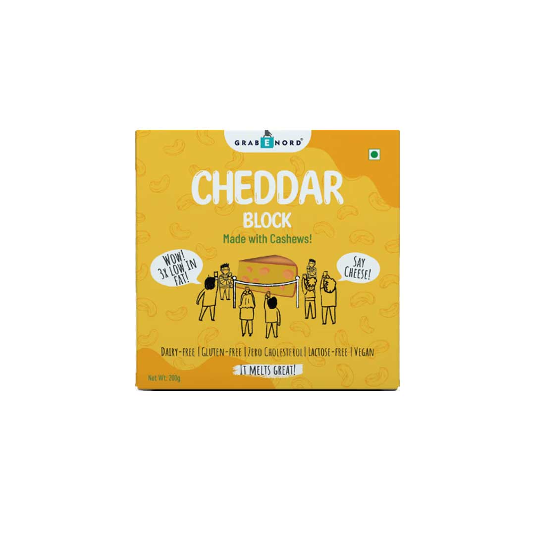 Grabenord Cheddar Block 200Gm
