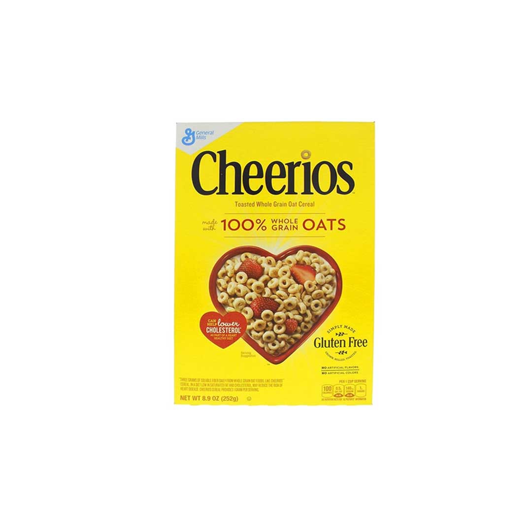General Mills Cheerios Whole Grain Oats 252Gm