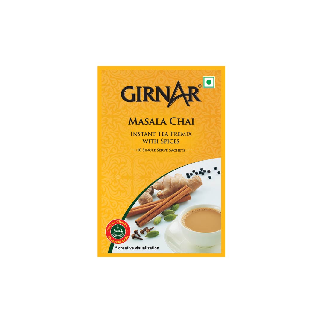 Girnar Masala Chai Premix 10 Sachets