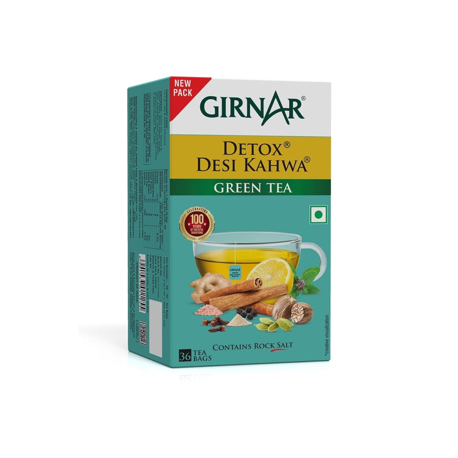 Girnar Detox Chai Premix Desi Khava 10 Sachets